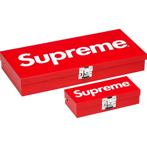 supreme small metal box retail|Supreme Small Metal Storage Box .